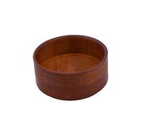 LRXIYODE Men's Wooden Shaving Soap Bowl Large Deep Shave Cup with Smooth Polished Surface for Wet Shaving and Rich Lather Practical Boyfriend and Father