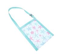 LRXIYODE Mesh Beach Bag for Shells Storage Lightweight Net Tote for Boys Compact Organizer Pouch for Outdoor Treasure Collecting and Hanging