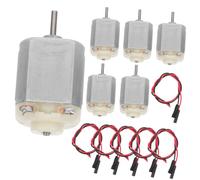 LRXIYODE Micro Dc Electric Motor for DIY School Science Projects Small Model Cars Boats with Cover