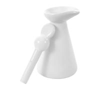 LRXIYODE Mini Ceramic Essential Oil Bottle Vintage Oil Dropper Storage Jar for Aromatherapy Perfume DIY Crafts for Spa and Home Use