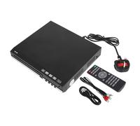 LRXIYODE Mini Dvd Player for Home Theater with High-resolution Vcd and CD Playback Portable Digital Disc Player with 229 Uk Plug Compatible Ac100-240v Immersive Sound