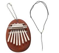 LRXIYODE Mini Kalimba Keys with Rope Portable Thumb Piano Musical Instrument for Beginners Adults Easy to Play Versatile Finger Piano Gift and Stage Performance Prop