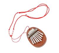 LRXIYODE Mini Wooden Kalimba Thumb Piano Portable Finger Instrument for Beginners and Lightweight Compact Design with Clear Warm Sound Play Musical Instrument for Travel and