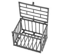 LRXIYODE Miniature Farm Cage Model Decoration Small Animal Pen for Home Decor Miniature Landscaping and Mini House Scenes Gift for Collectors