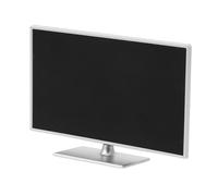 LRXIYODE Miniature LCD Tv Model Silver Dollhouse Furniture Realistic Fake Tv Display for Living Room Bedroom Decoration Dollhouse Accessory for Collectors