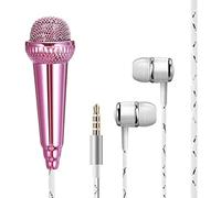 LRXIYODE Miniature Portable Microphone for Outdoor Use and Podcasting, Easy to Operate Plastic Microphone with No External Power Required, for Voice Recording and Singing