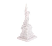 LRXIYODE Miniature Resin Statue Liberty Model Small York Landmark Figurine DIY Dollhouse Accessory Palm-sized Detailed Craftsmanship Unique Desktop Decor Gift for Collectors