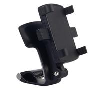 LRXIYODE Multi-functional Car Phone Mount Dashboard Rearview Mirror Sun Visor Holder with Non-slip Silicone Spring Abs Metal for Safe Navigation and Use