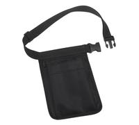 LRXIYODE Multifunctional Waist Tool Storage Bag Medical and Garden Tool Organizer Black Waist Pouch for Nurses and Gardeners Sturdy Storage Solution Multiple Pockets
