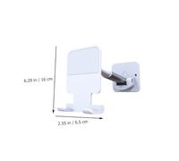 LRXIYODE Multifunctional Wall Mounted Phone Holder Adhesive Rack for Bathroom and Kitchen Non Slip Silicone Stand with Strong Bearing Capacity Easy Installation for Hands Video Viewing