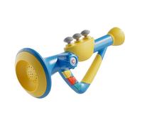 LRXIYODE Musical Trumpet for Early Education Instrument with Realistic Sounds Engaging Play Modes and Extended Battery Life for Aged Years