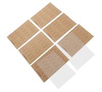 LRXIYODE Nail Art Practice Cardboard Double-sided Reusable Sheets for Beginners Nail Art Design Training Paper Pet Material