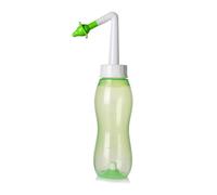 LRXIYODE Nasal Irrigator Adult Boys and Girls Nose Cleaner Nasal Rinsing Bottle for Daily Green