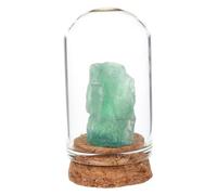 LRXIYODE Natural Crystals and Crystal Stones Unique Light Green 5.7X2.6X2.6Cm Mindfulness Collection Present Science Kit for Boys and Girls