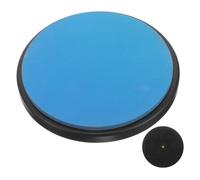LRXIYODE Noise Reduction Drum Pad Blue Rubber Practice Mat for Drummers Comfortable Design Compatible with Different Drum Sizes for Rehearsals and Performances