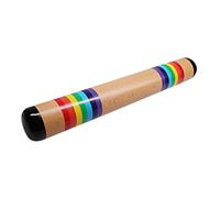 LRXIYODE Orff Rain Drum for Early Music Education Rainbow Clappers Rain Sounder with Beaded Raindrops Stimulating Hearing and Cognitive Development