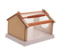 LRXIYODE Outdoor Plastic Critter Holder with Handle for Lightweight DIY Insect Habitat Cage Educational Exploration for Indoor and Outdoor Nature Observation Plastic Box for Bug Study and