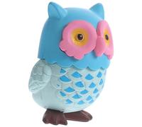 LRXIYODE Owl Car Vent Clip Air Freshener Small Size Pvc Material Car Interior Decor Blue Colour Ensures Safe Driving