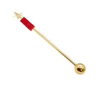 LRXIYODE Performance Concert Conducting Baton Stainless Steel Delicate Design Dazzling Appearance Easy Storage Smooth Surface for Celebration and Stage Performance