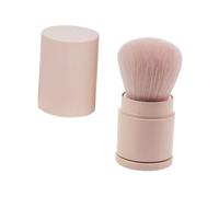 LRXIYODE Pink Makeup Blush Brush Loose Powder Brush with Synthetic Fiber Hair and Plastic Handle That Does Not Hurt Your Smooth Skin for Cosmetic Use by Women