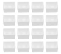 LRXIYODE Plastic DIY Watercolor Paint Half Pans Set of 12 Portable ABS Palette Box with Wide Range of Applications for Students Artists