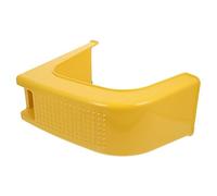 LRXIYODE Plastic Pedicure Stool Stand Yellow Bathroom Footstool for Nail Art and Salon Pedicure Support