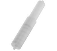LRXIYODE Plastic Toilet Paper Holder Sturdy Design with Spring Loaded Roller Replacement Rod White Retractable Toilet Paper Rod for Bathroom or Restaurant Use for Tissue Box