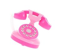 LRXIYODE Play Phone Educational Cell Phone for Lightweight and Portable Communication Tool Pink Pretend Play Telephone for Interactive Fun and Skill Development