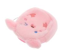 LRXIYODE Plush Coin Purse Cute Pig Shape Zipper Wallet Small Animal Phone Pendant Girls Mini Change Pouch for Travel and Daily Use