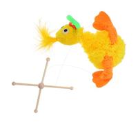 LRXIYODE Plush Marionette Duck Puppet Soft Hand String for Interactive Control Pull String Animal for Play and Performance