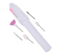 LRXIYODE Portable Electric Manicure Pen-shaped Nail Polishing Machine for Women Multi-function Grinding Engraving Routing Tool with Low Noise Comfortable Grip Mini Nail Art Model Without