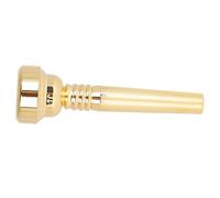 LRXIYODE Portable Gold Plated Trumpet Mouthpiece for Beginners Suitable for Adult Music Instruments Comfortable Texture Smooth Tone Unique Design for Students and Professionals