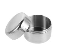 LRXIYODE Portable Pillbox Metal Small Medication Organizer Airtight Travel Case for Daily Use Leakproof Medicine Storage Box for Tablets Mini Metal Pill Case for Purse