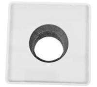 LRXIYODE Portable Trapezoid Microphone Flag for Interviews Durable Sponge Material Lightweight Design for Corporate Meetings Press Conferences Compact and Sturdy Interview Equipment