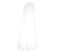 LRXIYODE Practical Violin Cover Frosted Pvc Protective Dust Cover in White, Easy to Clean and Sturdy Violin Accessory for Protecting String Instruments from Wear and Tear