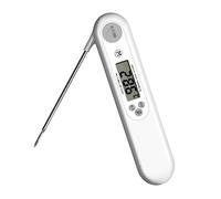 LRXIYODE Probe Meat Thermometer Folding Cooking Food Grill Bbq Thermometer with Backlit Display for Accurate Temperature Reading High Temperature Resistance for Steak and Meat Cooking