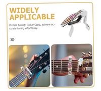 LRXIYODE Professional Metal Guitar Capo for Acoustic and Electric Guitars Lightweight Instrument Clamp for Ukulele Mandolin Banjo Bass Easy to Use Musical Accessory for Accurate Tuning and