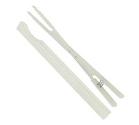 LRXIYODE Professional Nylon Piano Mute Clamp for Treble and Midrange Anti-wear Tuning Tool for Piano Technicians White Voice-stop Clamp Accessory