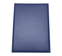 LRXIYODE Protective Case Leather Padded Certificate Cover Certificate Folder Blue A4 for Business Achievement and Diploma Documents Suitable for School and Award Presentation