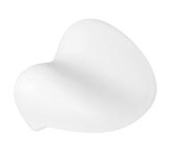 LRXIYODE PU Bathtub Pillow with Suction Cups Ergonomic Head Rest Cushion for Adult Bathing Supple Heart Shaped Design Fits Bathtubs Comfortable Neck for Relaxation and Travel Use