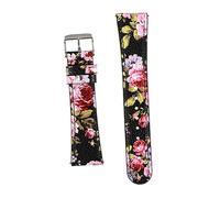 LRXIYODE PU Leather Smart Watch Band Replacement Strap for Galaxy Compression Molded Wristband for Men Women Comfortable Environmental Material for Sport Dating Meeting