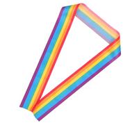 LRXIYODE Rainbow Striped Pride Sash Unisex Waistband and Shoulder Strap Lightweight Accessory for Pride Month Parades and Parties