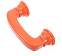 LRXIYODE Reading Practice Phones Small Fake Play Toy Phone with Sturdy Abs Material Orange for Interactive Play and Pretend to Improve Verbal Communication and Practice Pronunciation