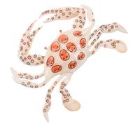 LRXIYODE Realistic Plastic Crab Model Simulated Ocean Animal for Home Decoration Fish Tank and Educational Play for Interactive Learning and Vibrant Terrarium Display
