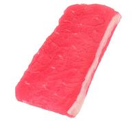 LRXIYODE Realistic Pork Meat Model for Display Lifelike Fake Food Props for Kitchen Photography for Boys and Girls Play Kitchen Set and Toddler Food Toys