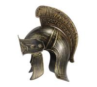 LRXIYODE Realistic Roman Soldier Helmet Lightweight Plastic Headgear for Cosplay Parties Easy to Wear Medieval Fighter Accessory Enhancing Costume Atmosphere
