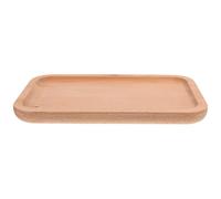 LRXIYODE Rectangular Beech Wooden Appetizer Tray with Beige Finish, Easy to Clean and Versatile Design, for Serving Sushi, Snacks, Tea, and Bread a Stylish Food Tray