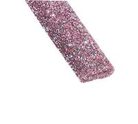 LRXIYODE Red Nail Art Table Cover with Shiny Rhinestones Nail Art Cushion Mat for Salon and DIY Manicures Supplies