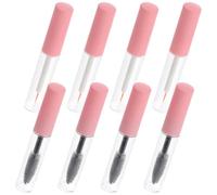 LRXIYODE Refillable Mascara Tubes and Empty Eyelash Cream Bottles 8pcs 5ml with Pink Caps for Diy Makeup Storage and Eyeliner Packing in Beauty and Personal Care