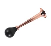 LRXIYODE Retro Brass Bugle Air Horn Manual Squeeze Survival Signal for Track Inspection Mining Rescue Emergency Alerts and Outdoor Safety